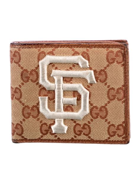 Gucci x MLB SF Giants GG Canvas Bifold Wallet (GUC1342901)